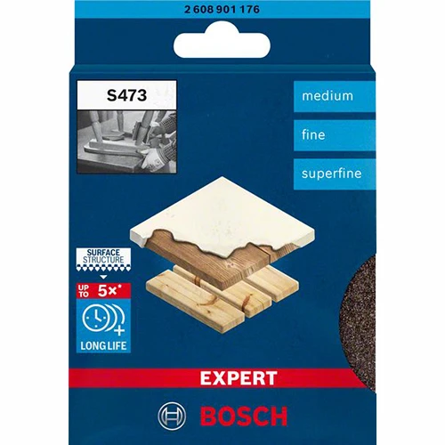 Набор шлифовальных губок Bosch EXPERT Standard S473 M/F/SF 98x120x13 мм (3 шт.) (2608901176)