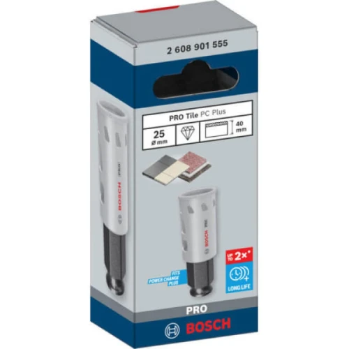 Алмазна коронка Bosch PRO Tile PC Plus 25x40 мм (2608901555)