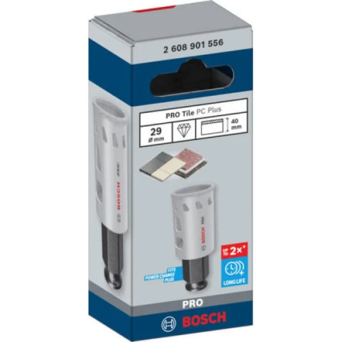 Алмазна коронка Bosch PRO Tile PC Plus 29x40 мм (2608901556)