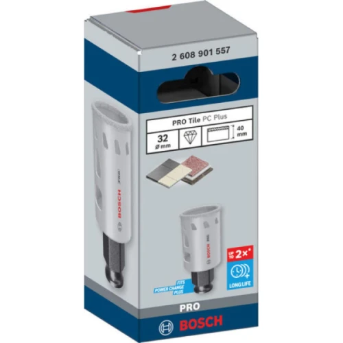 Алмазна коронка Bosch PRO Tile PC Plus 32x40 мм (2608901557)