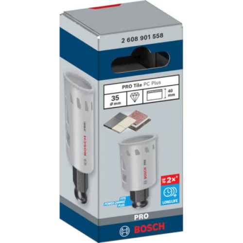 Алмазна коронка Bosch PRO Tile PC Plus 35x40 мм (2608901558)
