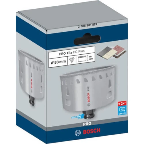 Алмазна коронка Bosch PRO Tile PC Plus 83x40 мм (2608901573)