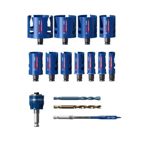 Набір коронок Bosch Expert Construction Material Power Change Plus 20 – 76 x 60 мм (15 шт.) (2608901950)