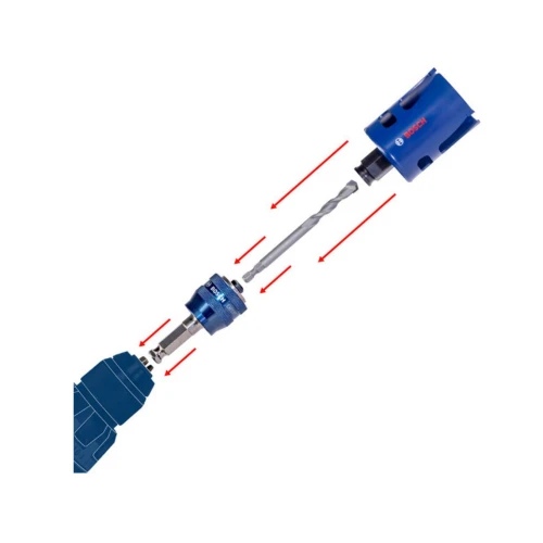 Набір коронок Bosch Expert Construction Material Power Change Plus 20 – 76 x 60 мм (15 шт.) (2608901950)