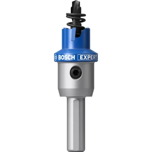 Коронка з центрувальним свердлом і хвостовиком Bosch Expert Sheet Metal arbored 15x5 мм (2608901971)