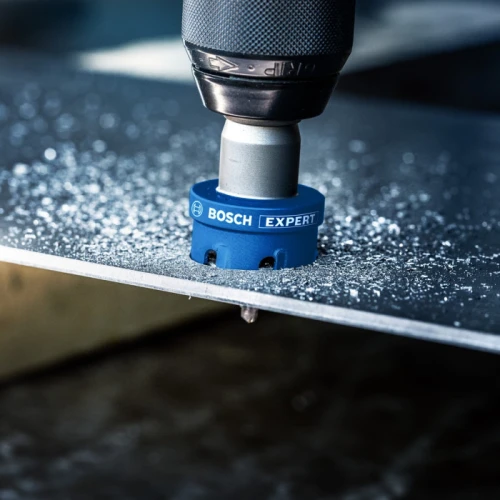 Коронка з центрувальним свердлом і хвостовиком Bosch Expert Sheet Metal arbored 16x5 мм (2608901972)