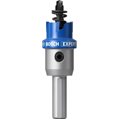 Коронка з центрувальним свердлом і хвостовиком Bosch Expert Sheet Metal arbored 18x5 мм (2608901974)