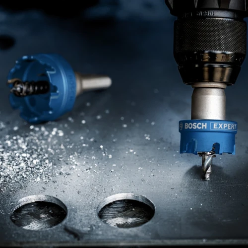 Коронка з центрувальним свердлом і хвостовиком Bosch Expert Sheet Metal arbored 29x5 мм (2608901985)
