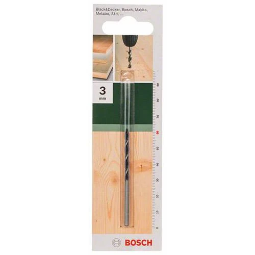 Спиральное сверло по дереву Bosch 3x60 мм (2609255200)