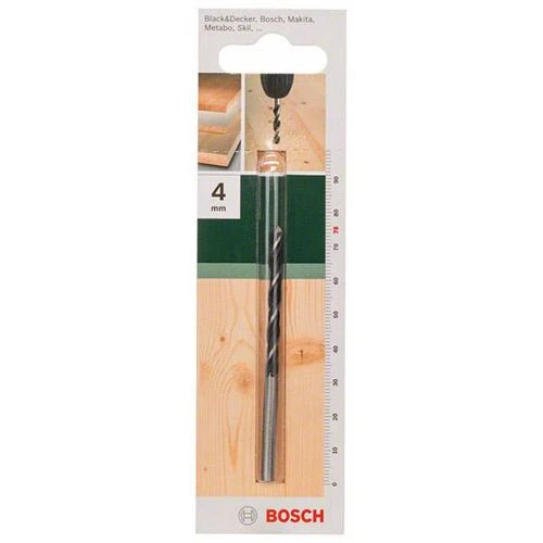 Спиральное сверло по дереву Bosch 4x75 мм (2609255201)