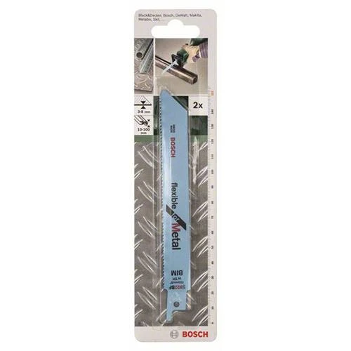 Пильное полотно по металлу Bosch Flexible for Metal BIM S 922 BF 152 мм (2 шт.) (2609256705)