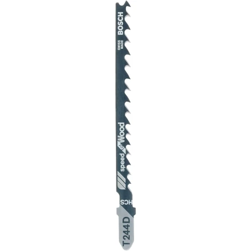 Полотно пиляльне по дереву Bosch Speed for Wood T 244 D 4.0x5.2x100 мм (2 шт.) (2609256719)