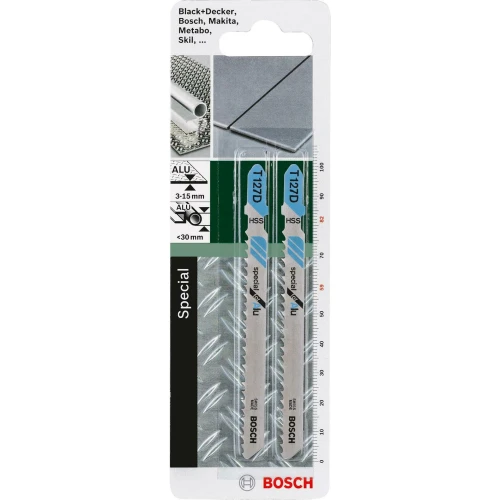 Полотно пильное по металлу Bosch Special for Alu HSS T 127 D 3x100 мм (2 шт.) (2609256736)