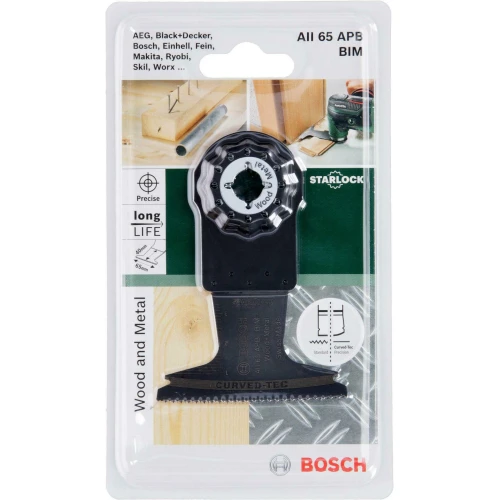 Пильное погружное полотно Bosch StarlockPlus BIM PAII 65 APB Wood and Metal (2609256D56)