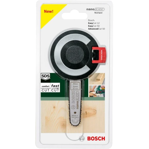 Пильное полотно по дереву Bosch NanoBLADE Wood Speed 50 (87 мм) (2609256D84)