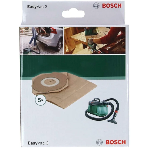 Фільтр-мішок для будівельного пилососа Bosch EasyVac 3 (5 шт.) (2609256F34)