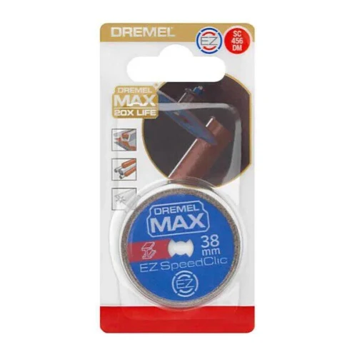 Диск отрезной по металлу Dremel EZ SpeedClic S456DM 1.0x38 мм (1 шт.) (2615S456DM)
