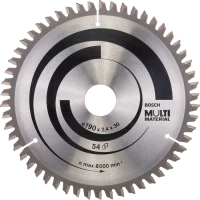 Диск пильний Bosch Multi Material 190Х30 54 MULTIMATER (2608640509) 