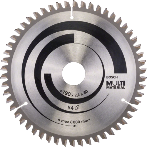 Диск пильний Bosch Multi Material 190Х30 54 MULTIMATER (2608640509) 
