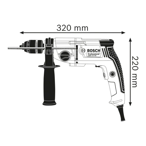 Дриль Bosch GBM 13-2 RE (06011B2000)
