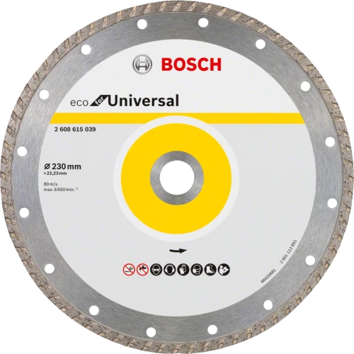 Алмазний відрізний круг Bosch ECO for Universal (2608615048) 10 шт
