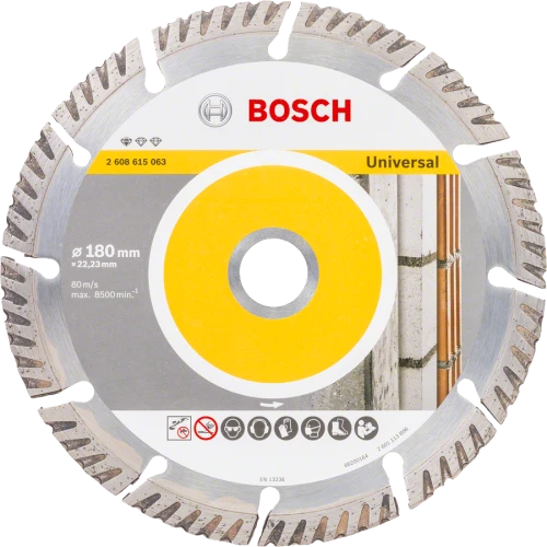 Алмазный отрезной диск Bosch Standard for Universal 180x22,23 ( 2608615063 )