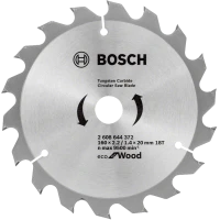 Диск пильний ECO WO Bosch 160x20 / 16-18T (2608644372) 