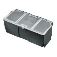 Бокс для аксессуаров средний Bosch для SystemBox (2/9) (1600A016CV)