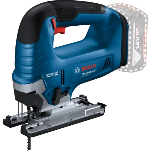Акумуляторний лобзик Bosch GST 185-LI, 2 x GBA 18V 4.0Ah,  GAL 18V-40, кейс (06015B3024) 