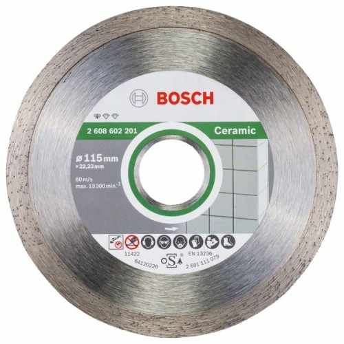 Алмазний диск Bosch Standard for Ceramic 115-22,23 (22608602201)