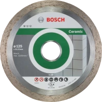 Диск алмазний Bosch Standard for Ceramic 125-22,23 10 шт. в уп. (2608603232)