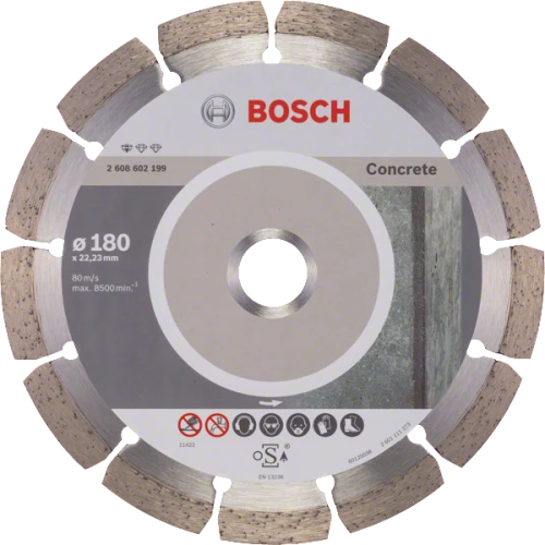 Диск алмазний Bosch Standard for Concrete 180-22,23 (2608602199)