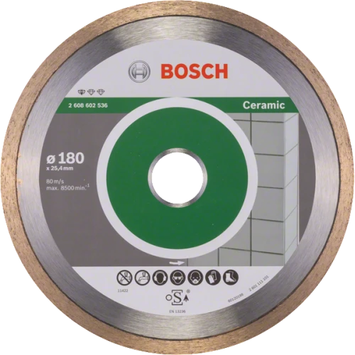 Алмазний диск Bosch Standard for Ceramic 180-25,4  (2608602536)