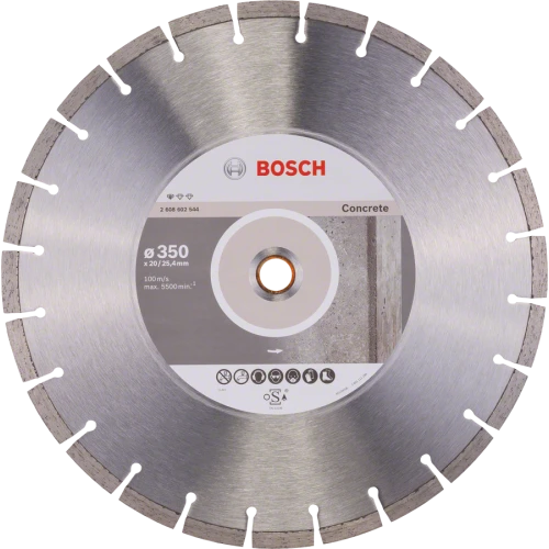 Диск алмазный Bosch Standard for Concrete 350-20/25,4 (2608602544)
