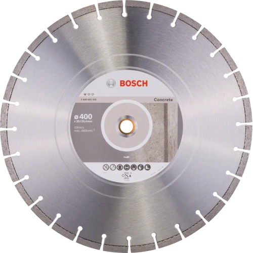 Диск алмазный Bosch Standard for Concrete 400-20/25,4 (2608602545)