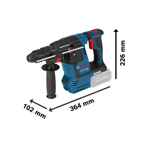 Аккумуляторный перфоратор Bosch с SDS plus GBH 18V-26F (0611910000)