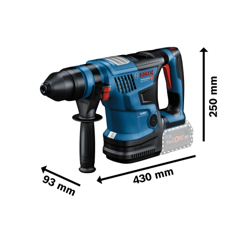 Аккумуляторный перфоратор Bosch BITURBO из SDS plus GBH 18V-34 CF (0611914021)