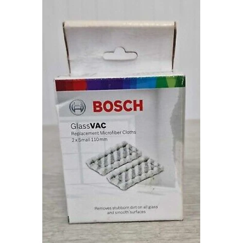 Маленькі мікрофіброві серветки Bosch GlassVAC Small Replacement M (2 шт.) (F016800574)