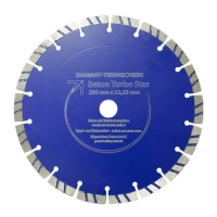 Диск алмазный сегментированный CEDIMA Beton Turbo Star 230x22.23 мм (50003612)