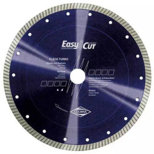 Диск алмазний суцільний CEDIMA Easy-Cut FLIESE TURBO 250x25.4x10 мм (50006970)