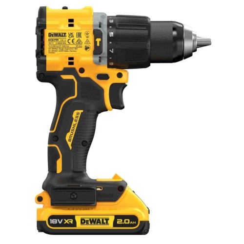 Дриль-шурупокрут ударний акумуляторний DeWALT DCD799D2T (DCD799D2T)