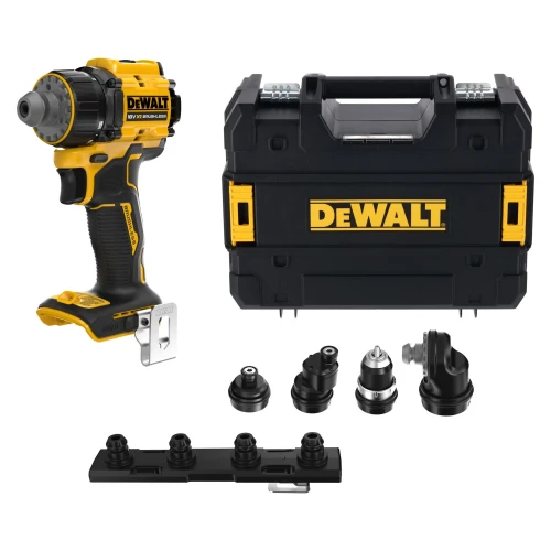 Аккумуляторный дрель-шуруповерт DeWALT DCD803NT с комплектом насадок без АКБ и ЗУ (DCD803NT)