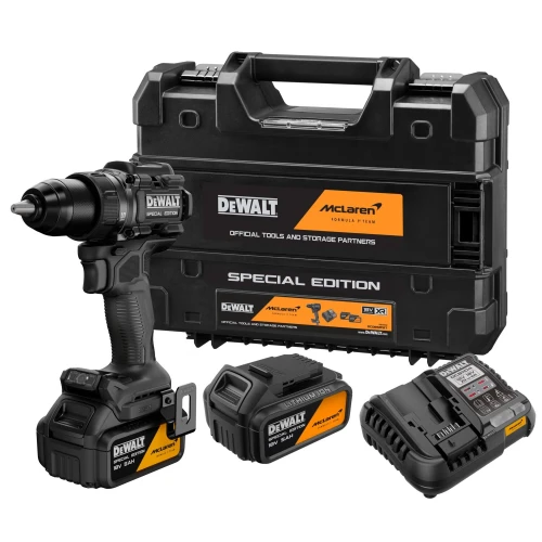 Дриль-шуруповерт McLaren F1 TEAM SPECIAL EDITION DeWALT DCD81MP2T (АКБ і ЗП) (DCD81MP2T)