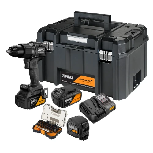 Ударний дриль-шуруповерт McLaren F1 TEAM SPECIAL EDITION DeWALT DCD86MM2KT (АКБ та ЗП) (DCD86MM2KT)