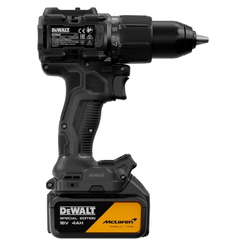 Дрель-шуруповёрт ударная McLaren F1 TEAM SPECIAL EDITION DeWALT DCD86MM2T (АКБ и ЗУ) (DCD86MM2T)