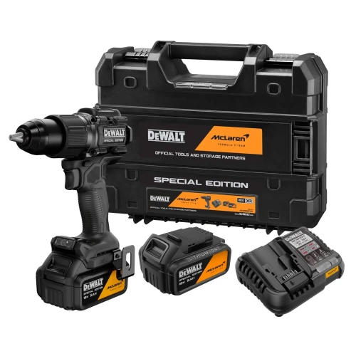 Ударний дриль-шуруповерт McLaren F1 TEAM SPECIAL EDITION DeWALT DCD86MP2T (АКБ та ЗП) (DCD86MP2T)