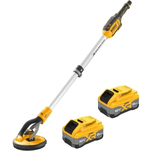 Шліфмашина ексцентрикова акумуляторна безщіткова DeWALT DCE800XW2 з АКБ і ЗП (DCE800XW2)
