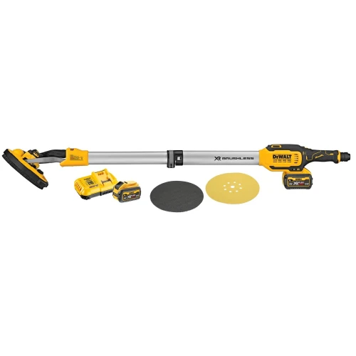Шліфмашина ексцентрикова акумуляторна безщіткова DeWALT DCE800XW2 з АКБ і ЗП (DCE800XW2)
