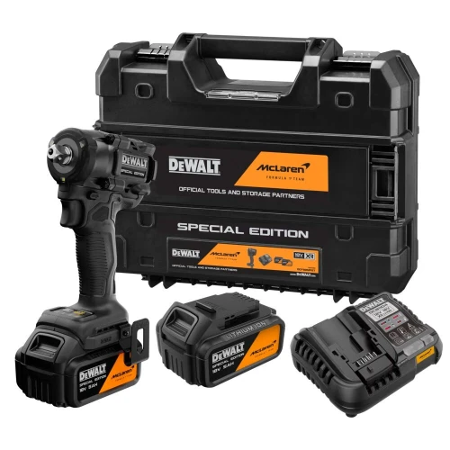 Ударний безщітковий гайковерт McLaren F1 TEAM SPECIAL EDITION DeWALT DCF92MP2T (АКБ та ЗП) (DCF92MP2T)
