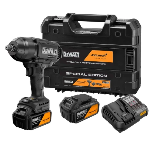 Ударний безщітковий гайковерт McLaren F1 TEAM SPECIAL EDITION DeWALT DCF99MP2T (АКБ і ЗП) (DCF99MP2T)